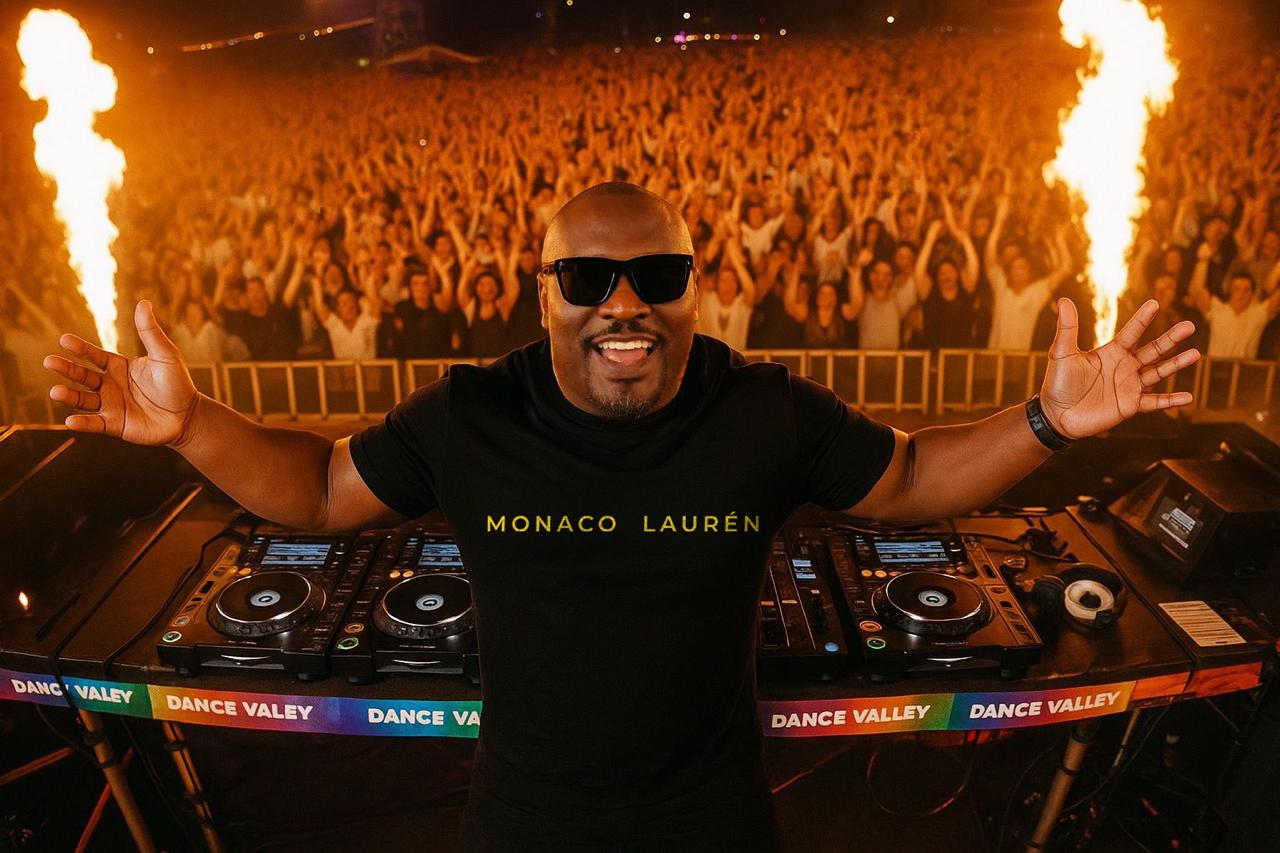 Afrohouse Music: The Global Sound Healing Dancefloors and Spirits Worldwide 3 Monaco Lauren performing Afrohouse music on stage, blending African percussion and deep electronic rhythms to connect audiences through soulful sound.