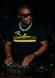 Afrotech DJ performance blending African rhythms and futuristic electronic sound, visually representing what is Afrotech music.