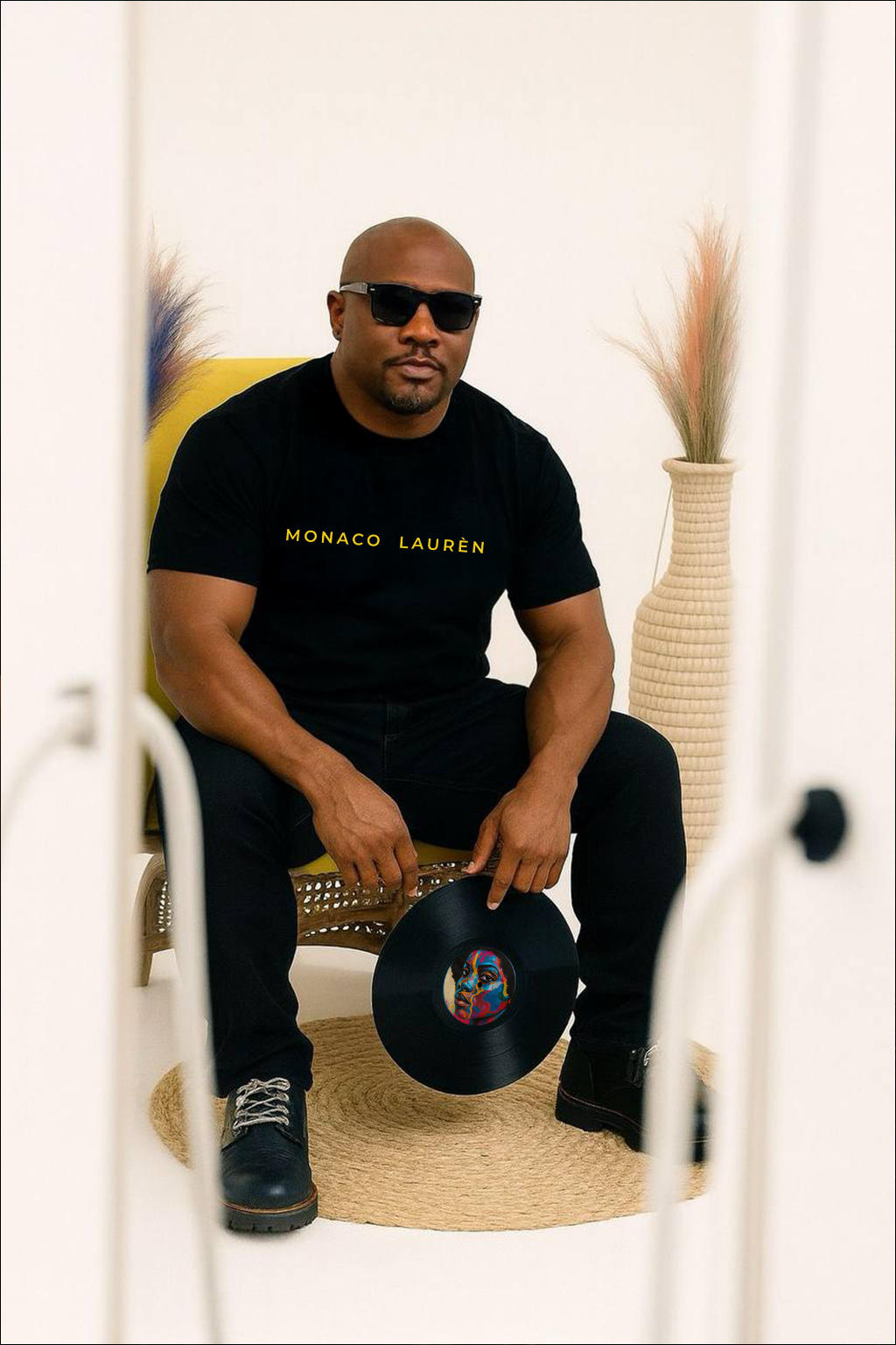 Technology shaping African music as a DJ performs using digital equipment at an African electronic music event